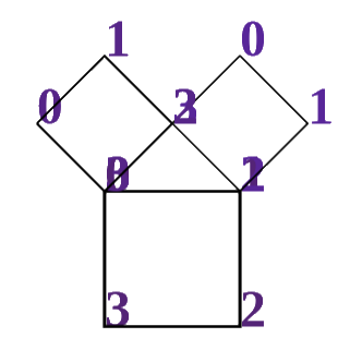 square vertices enumeration